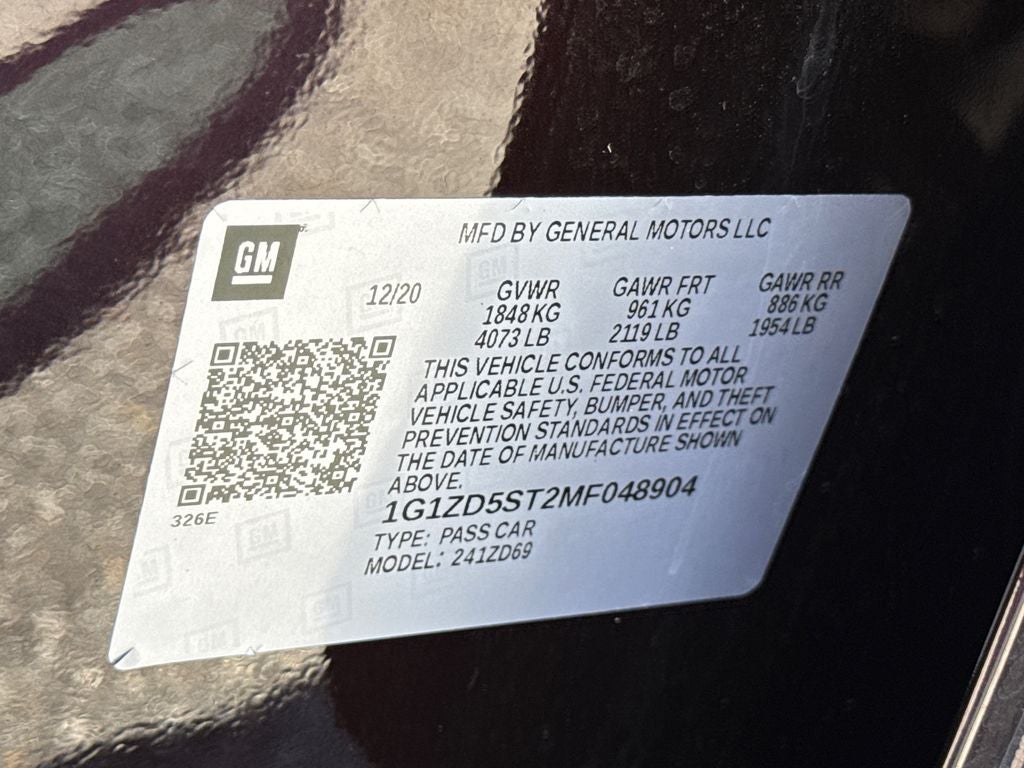 2021 Chevrolet Malibu LT