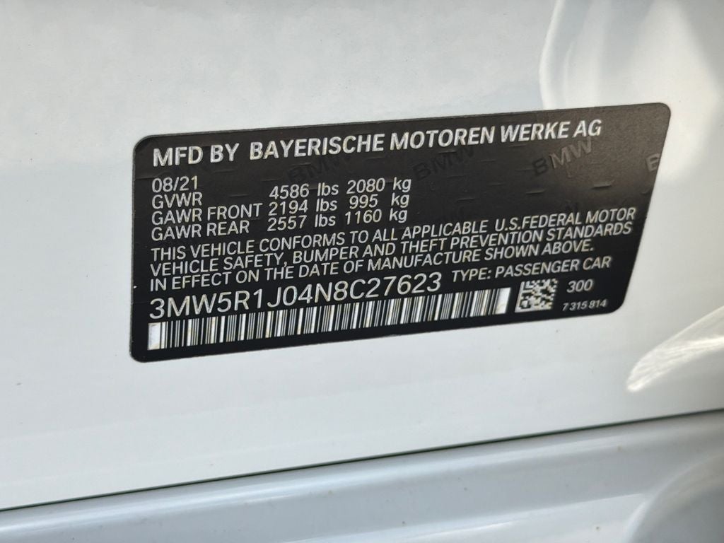 2022 BMW 3 Series 330i