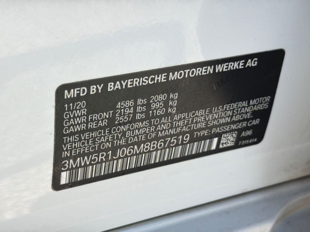 2021 BMW 3 Series 330i