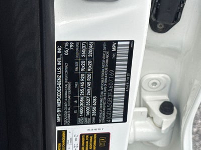 2015 Mercedes-Benz M-Class ML 400