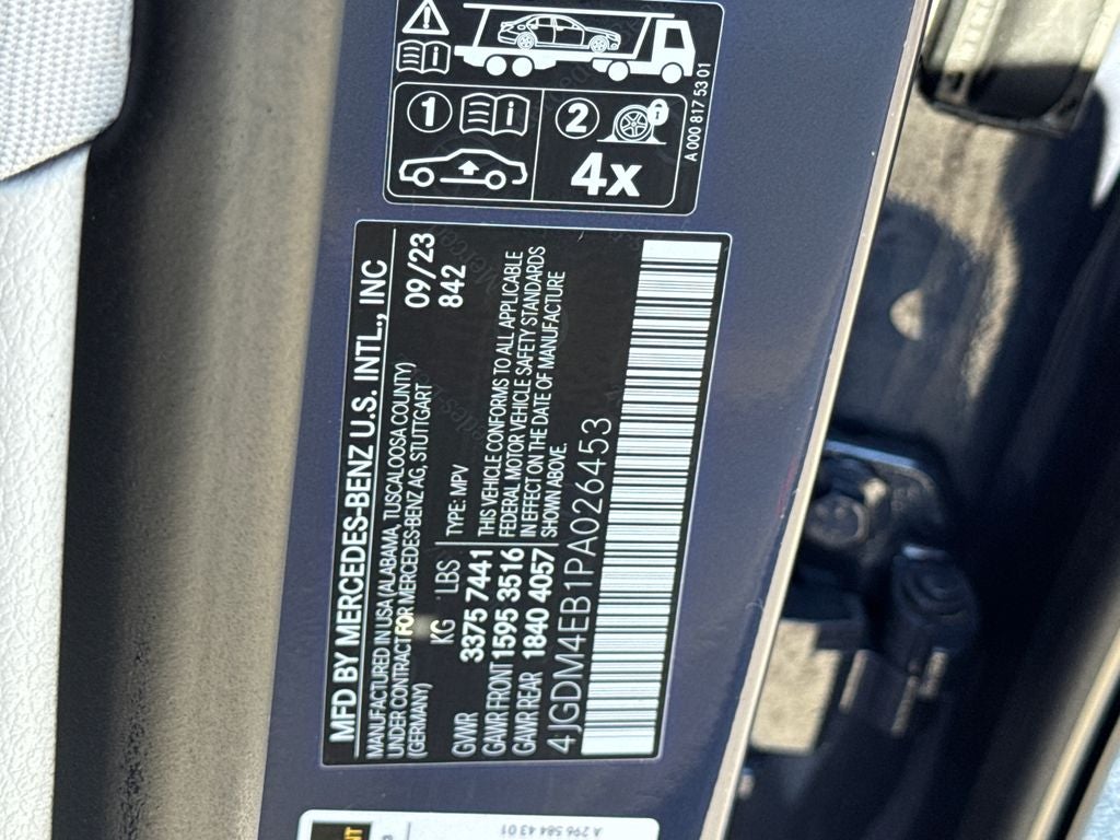 2023 Mercedes-Benz EQS EQS 580