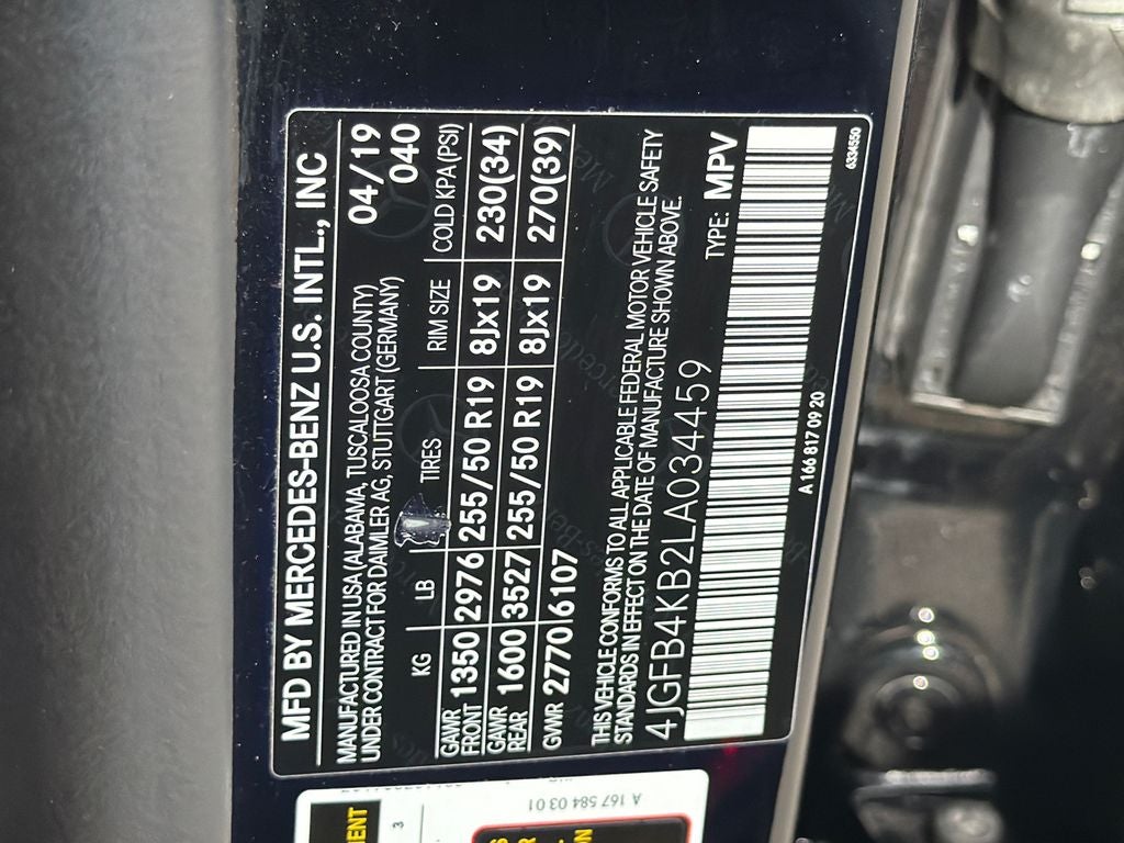2020 Mercedes-Benz GLE GLE 350