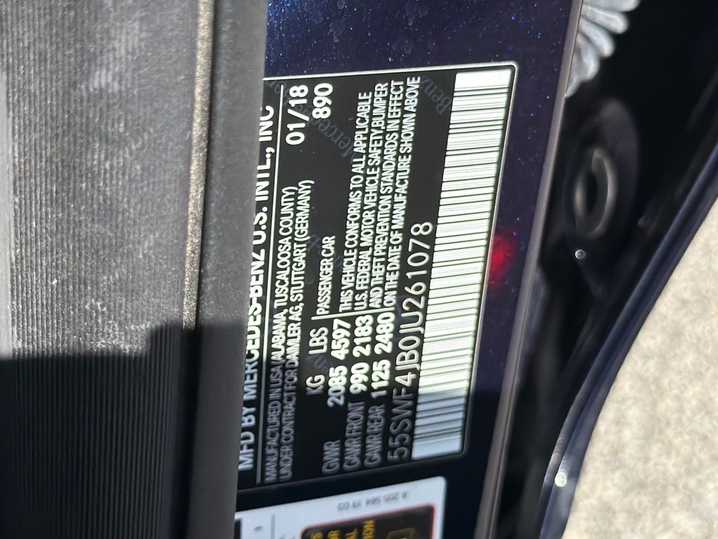 2018 Mercedes-Benz C-Class C 300