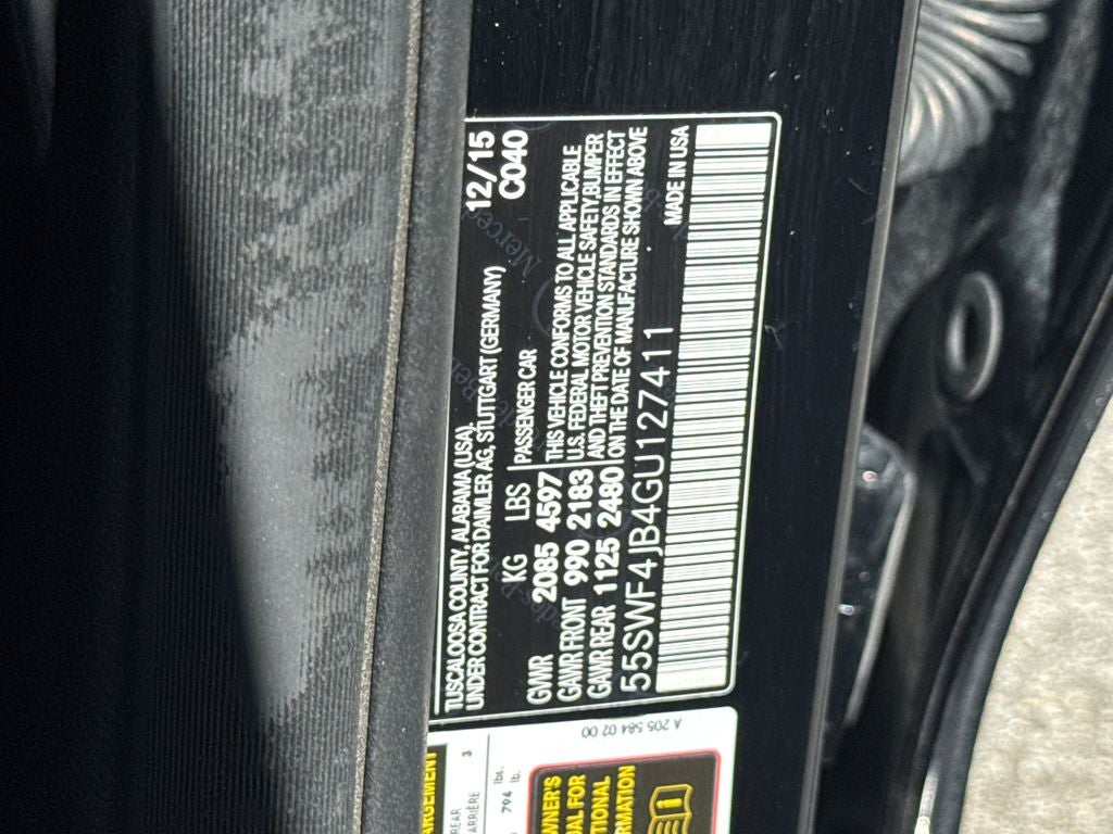 2016 Mercedes-Benz C-Class C 300