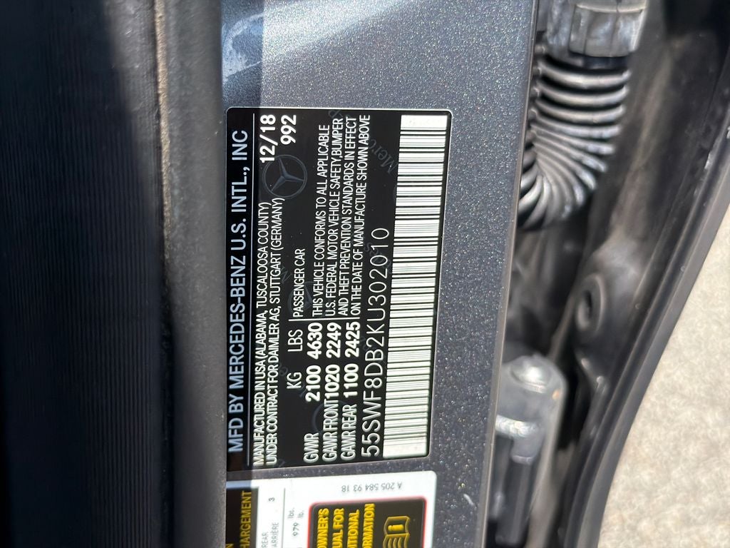 2019 Mercedes-Benz C-Class C 300