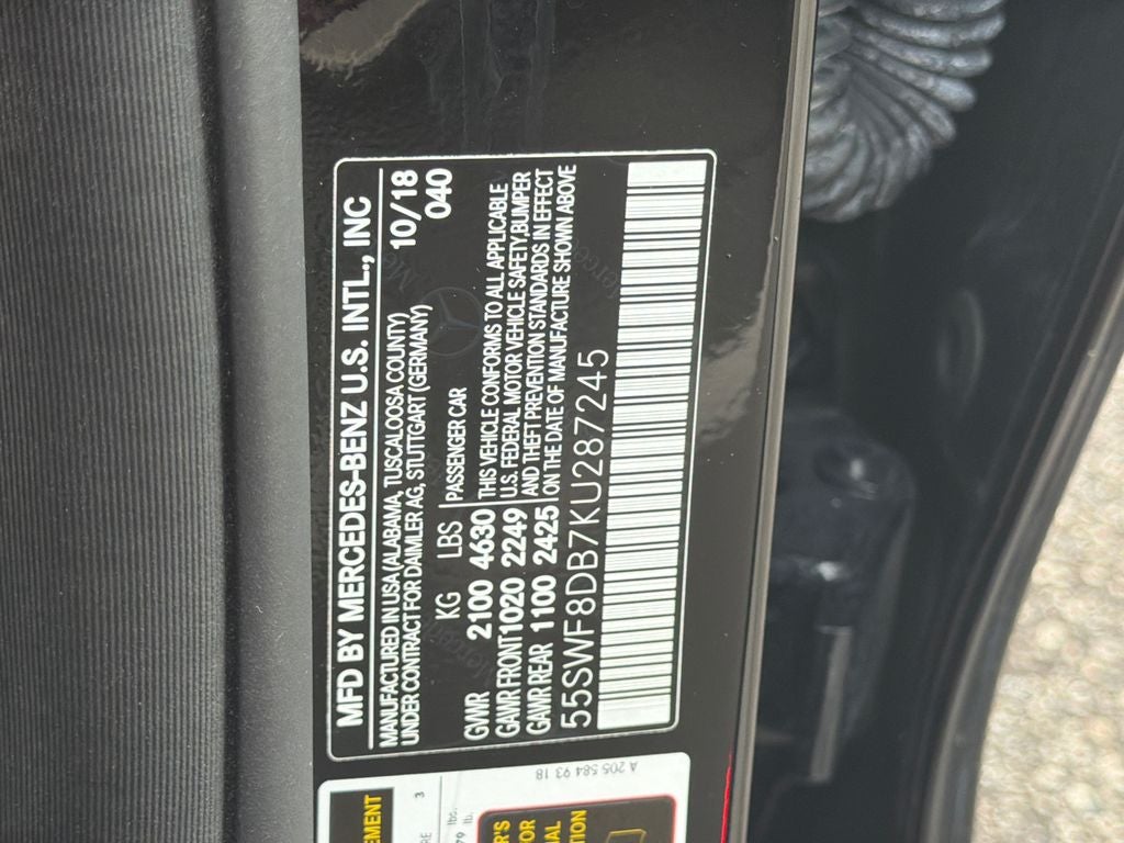 2019 Mercedes-Benz C-Class C 300