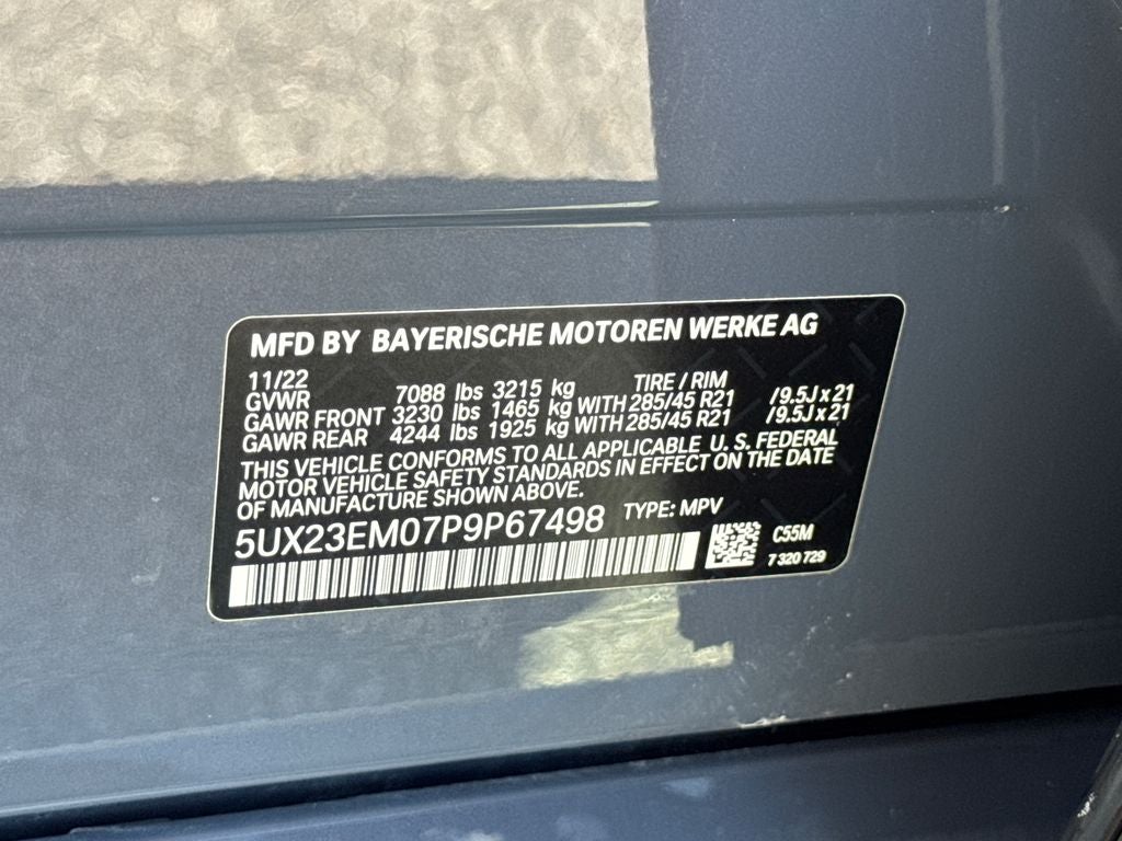2023 BMW X7 xDrive40i