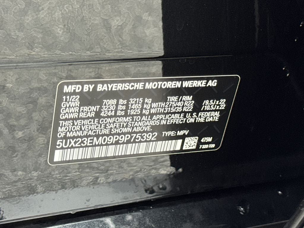 2023 BMW X7 xDrive40i