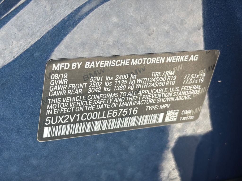 2020 BMW X4 xDrive30i