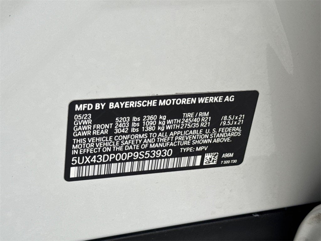 2023 BMW X3 sDrive30i