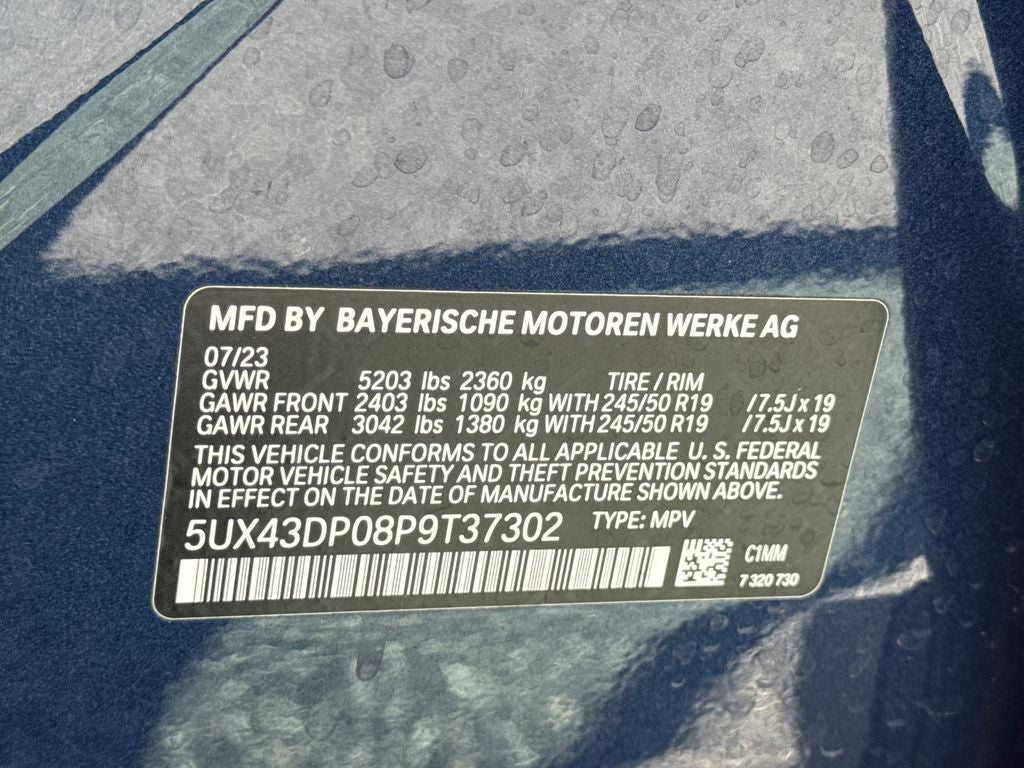 2023 BMW X3 sDrive30i