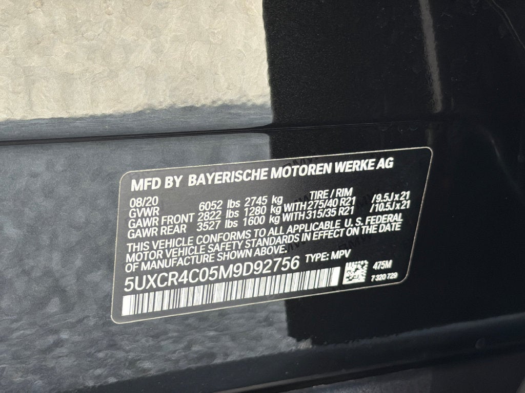 2021 BMW X5 sDrive40i SE 21 DRVAST PT TH HK HU AC