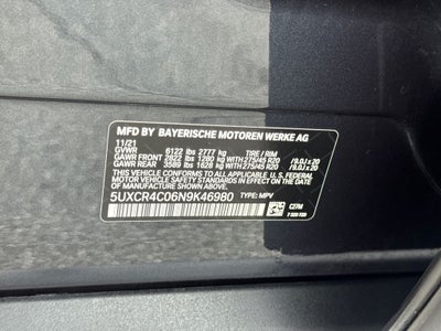 2022 BMW X5 sDrive40i