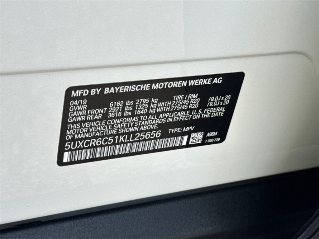 2019 BMW X5 xDrive40i