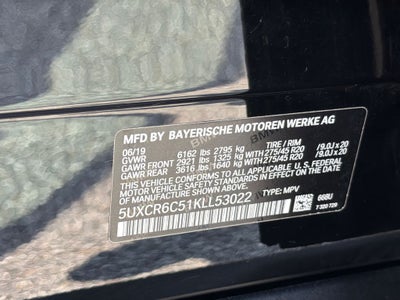 2019 BMW X5 xDrive40i
