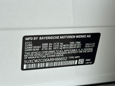 2021 BMW X7 xDrive40i
