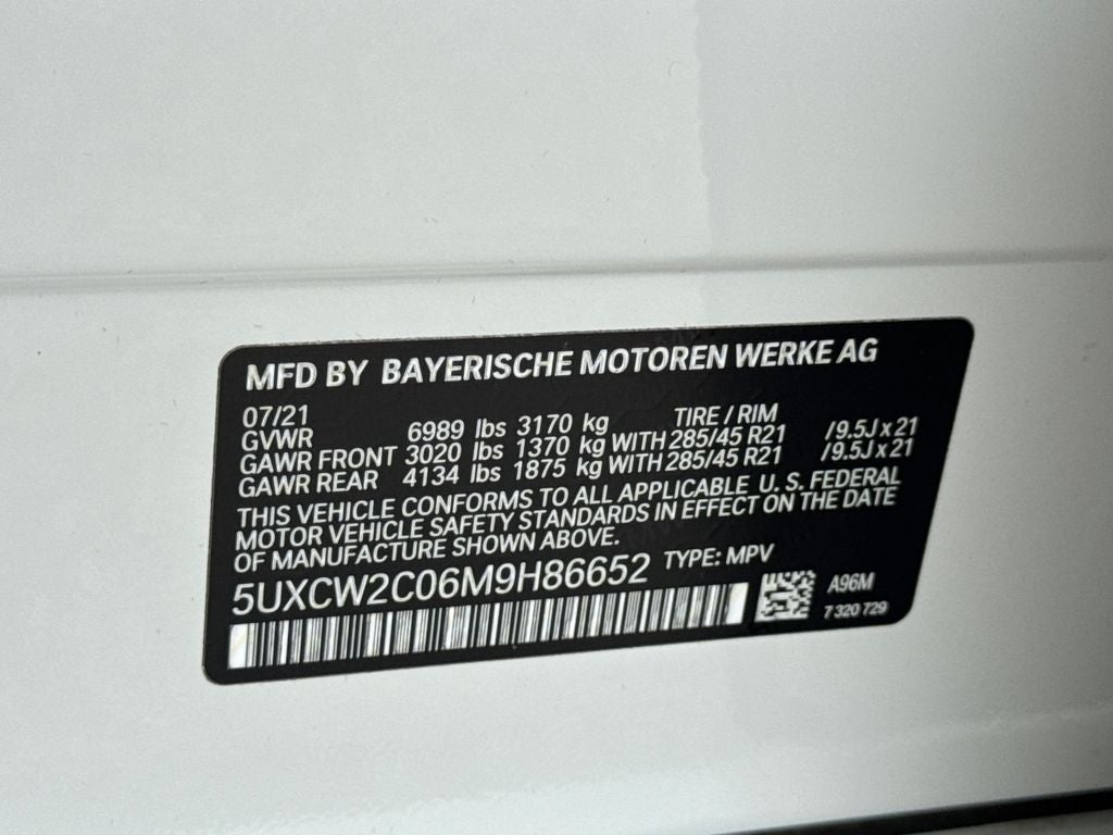 2021 BMW X7 xDrive40i