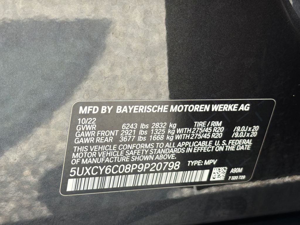 2023 BMW X6 xDrive40i