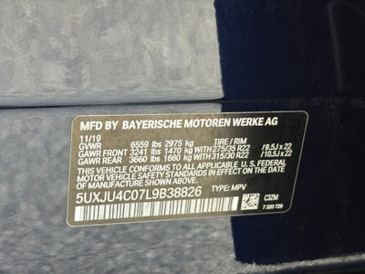 2020 BMW X5 M50i SE 22 EXEC DRVAST PANO SV HU LP SV AC