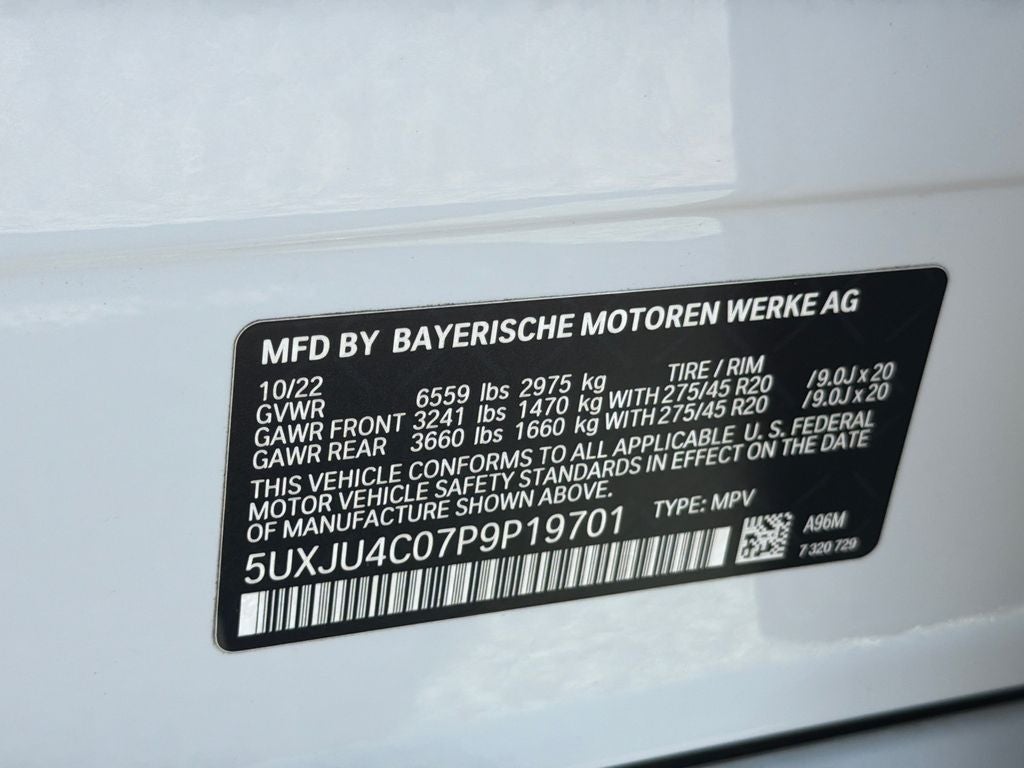 2023 BMW X5 M50i