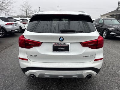 2019 BMW X3 sDrive30i