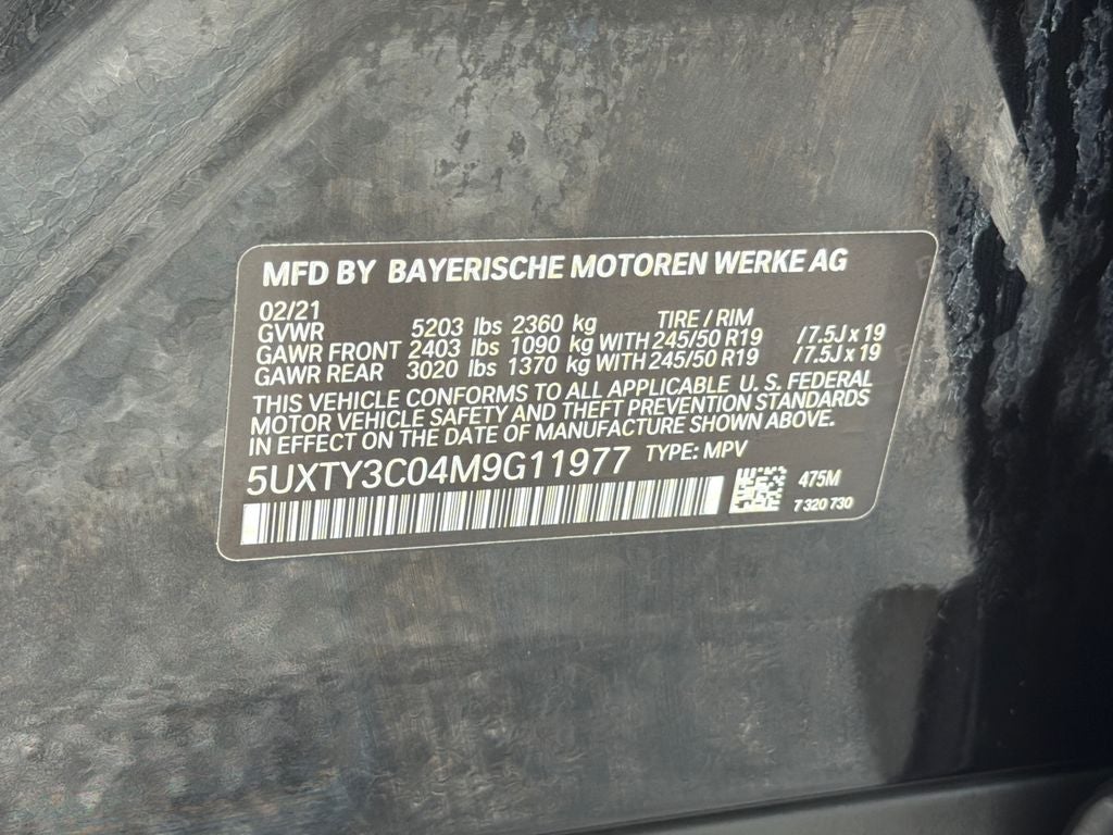 2021 BMW X3 sDrive30i