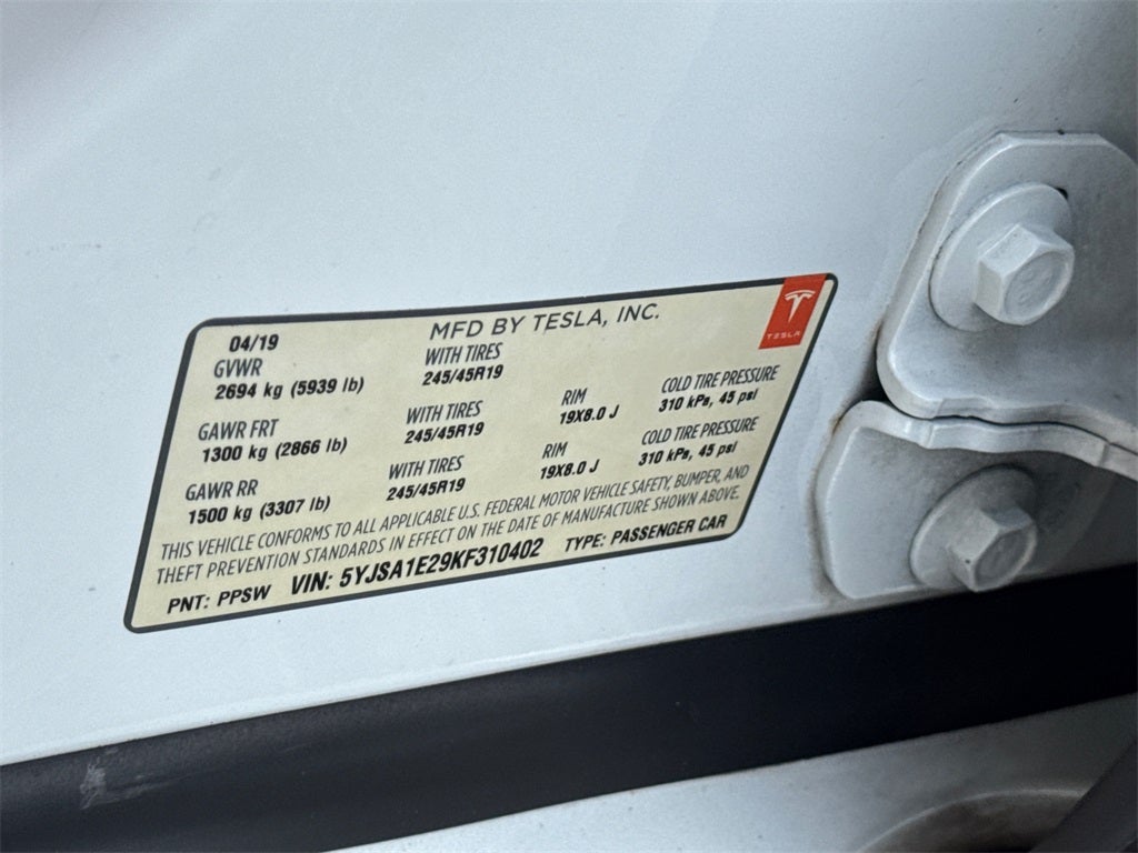 2019 Tesla Model S Base