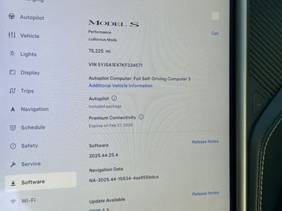 2019 Tesla Model S Performance