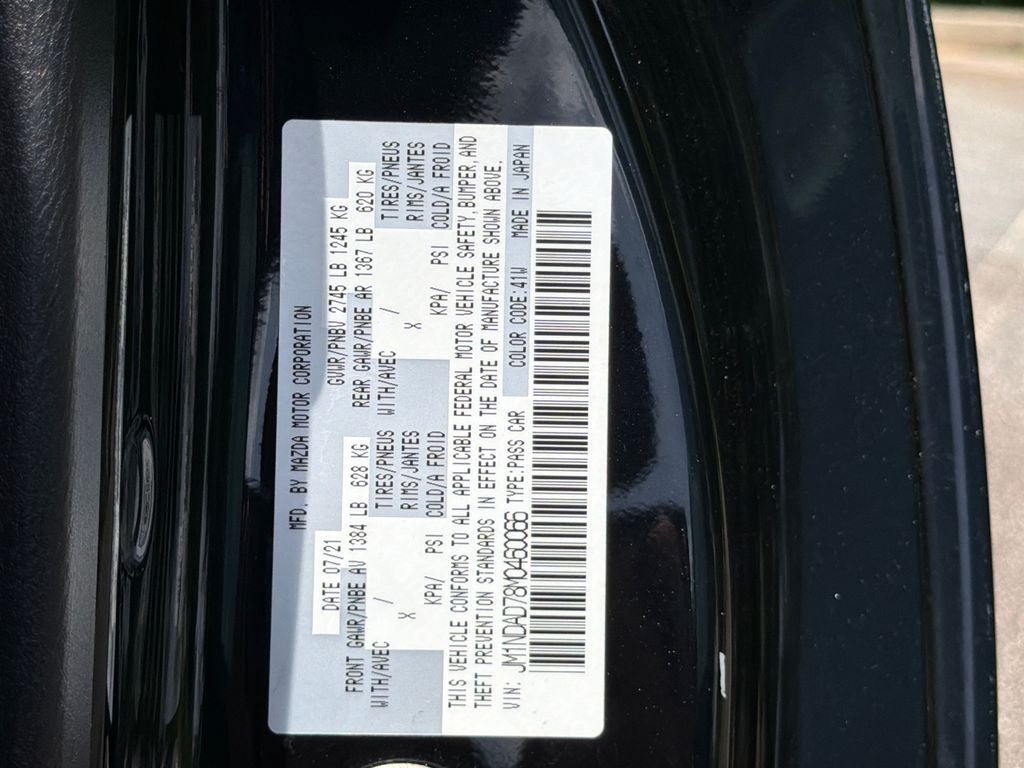 2021 Mazda Mazda MX-5 Miata Grand Touring