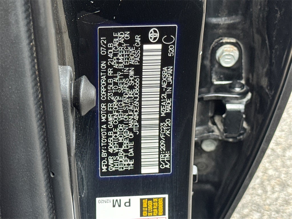 2022 Toyota Corolla SE