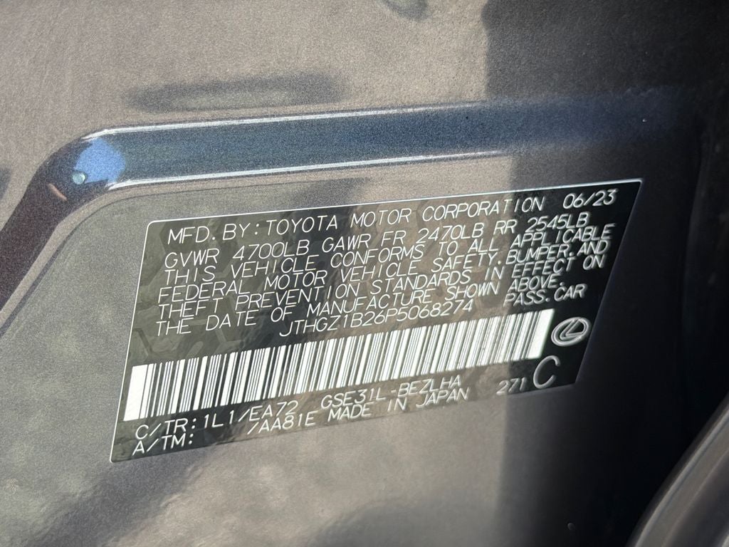 2023 Lexus IS IS 350 F SPORT