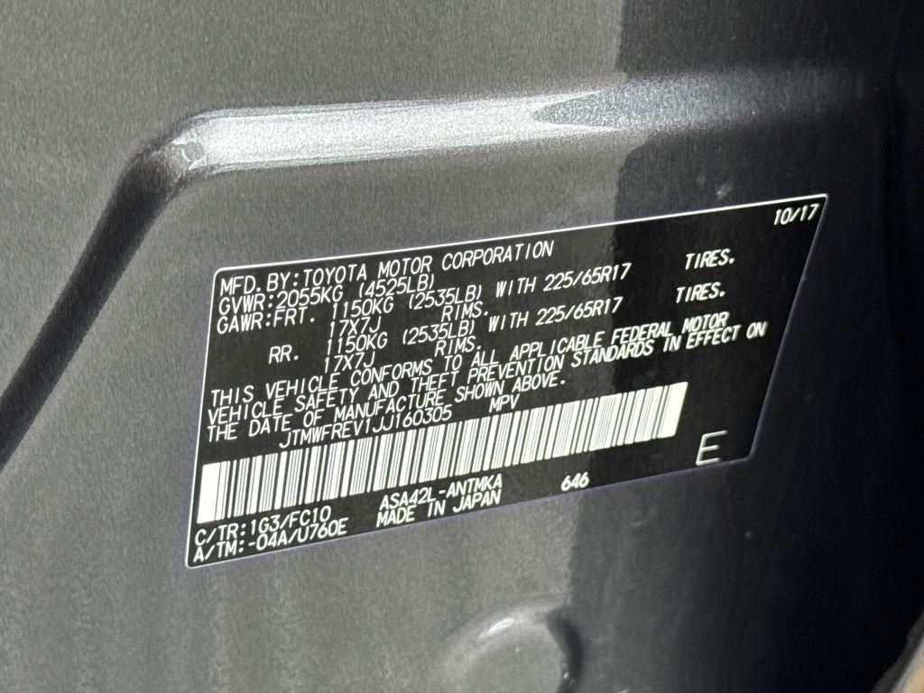 2018 Toyota RAV4 XLE