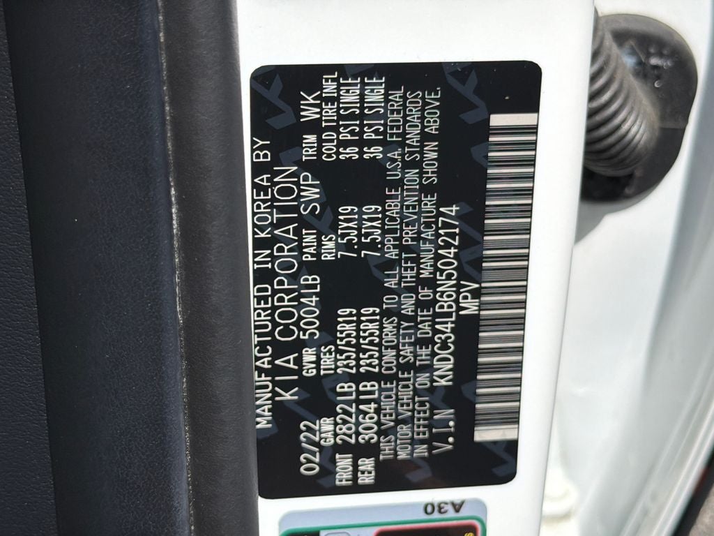 2022 Kia EV6 Light NE 19 HK AC