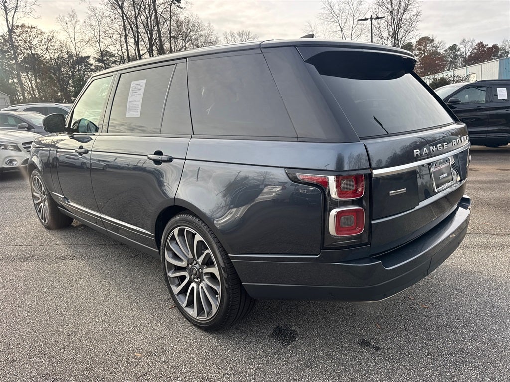 2019 Land Rover Range Rover V8 Supercharged LWB