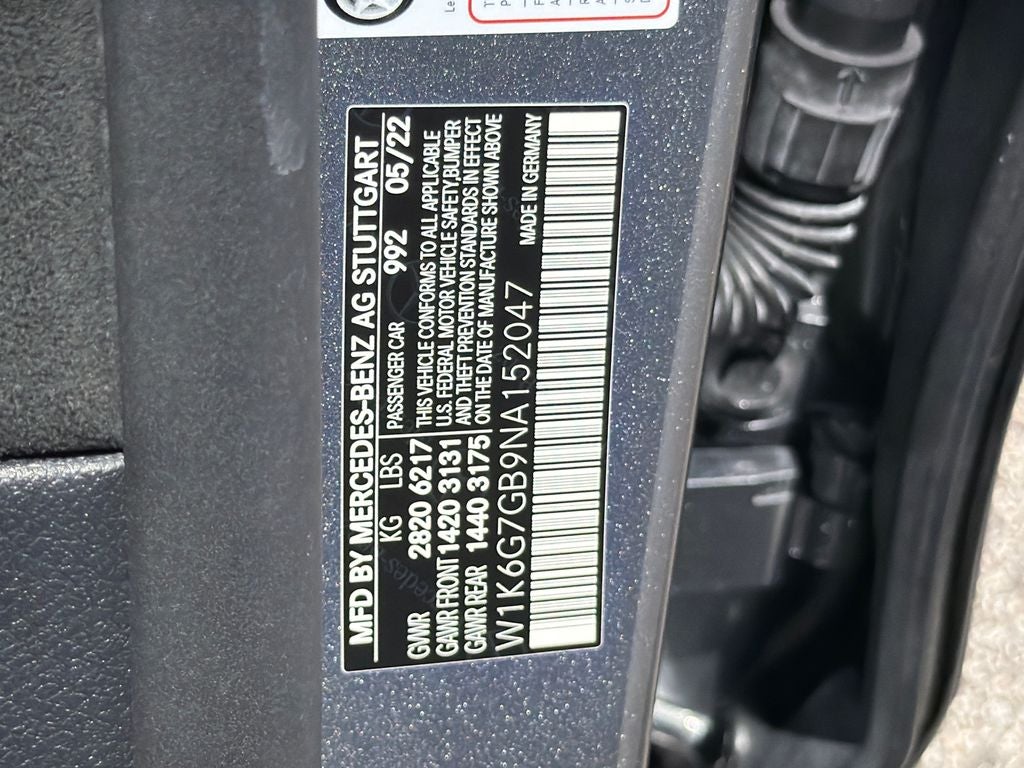 2022 Mercedes-Benz S-Class S 580