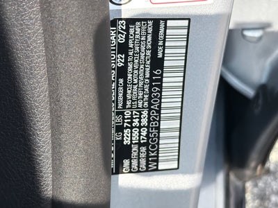 2023 Mercedes-Benz AMG® EQS Base SE 22 AMG® EXEC PANO HU VS AC