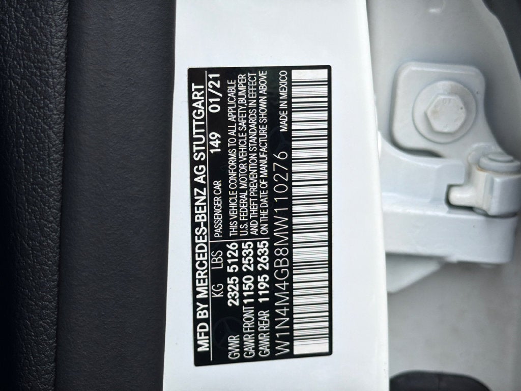 2021 Mercedes-Benz GLB GLB 250 SE 19 AMG® PT 3rdROW AC