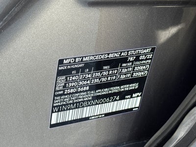 2022 Mercedes-Benz EQB EQB 350