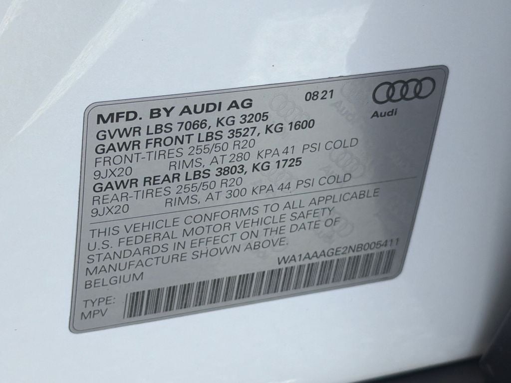 2022 Audi e-tron Premium