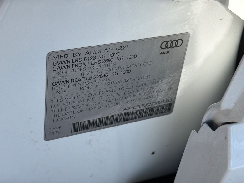 2021 Audi Q3 S line Premium