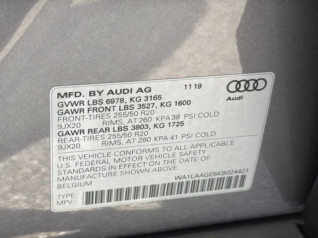 2019 Audi e-tron Premium Plus