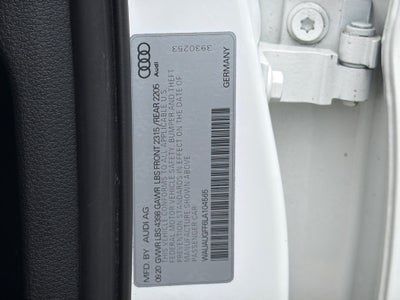 2020 Audi A3 2.0T Premium SE *M 18 BS AC