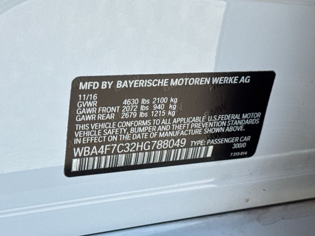 2017 BMW 4 Series 430i