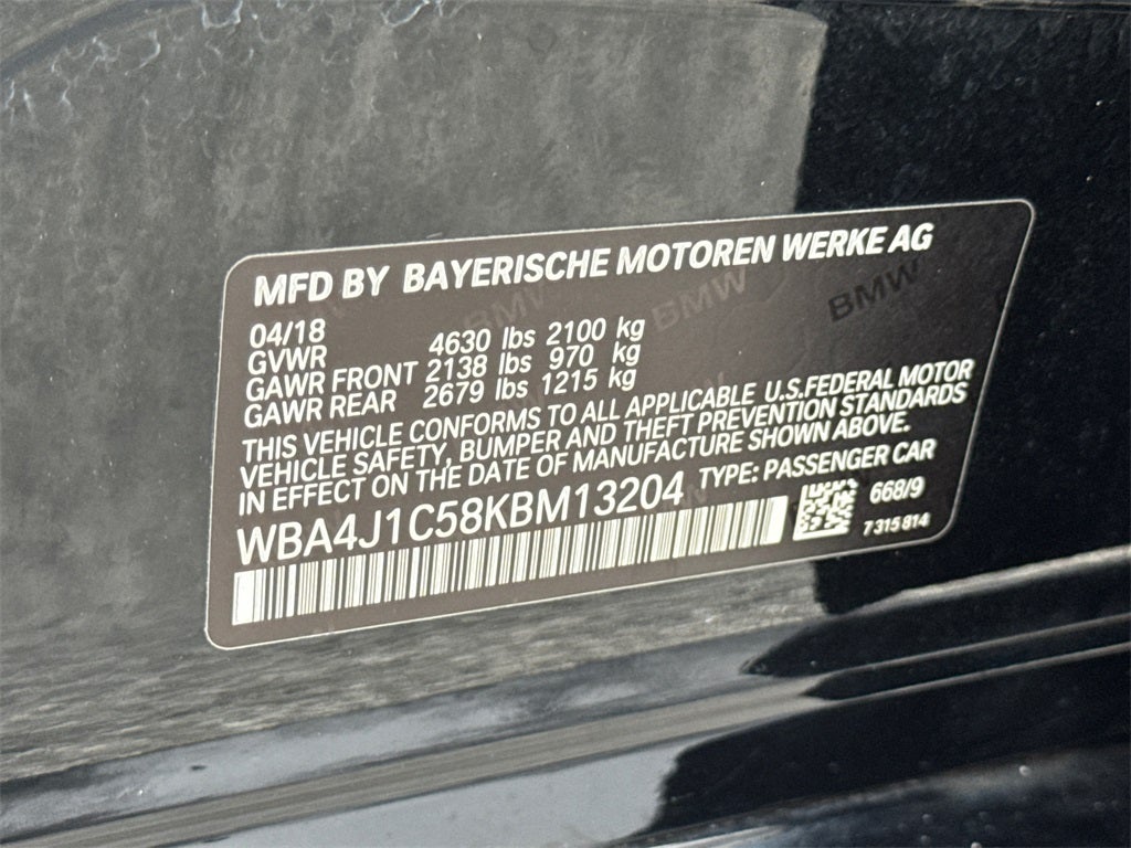 2019 BMW 4 Series 430i