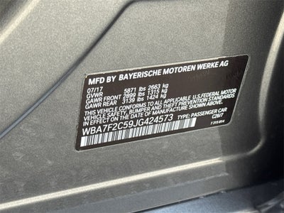 2018 BMW 7 Series 750i xDrive