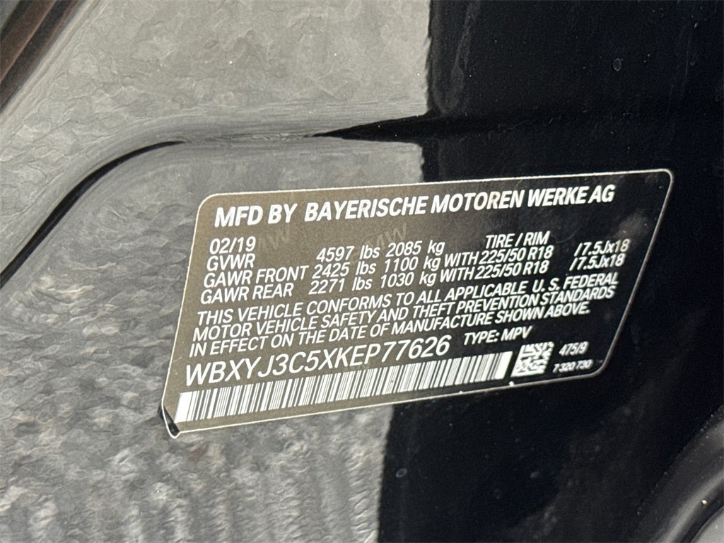 2019 BMW X2 sDrive28i