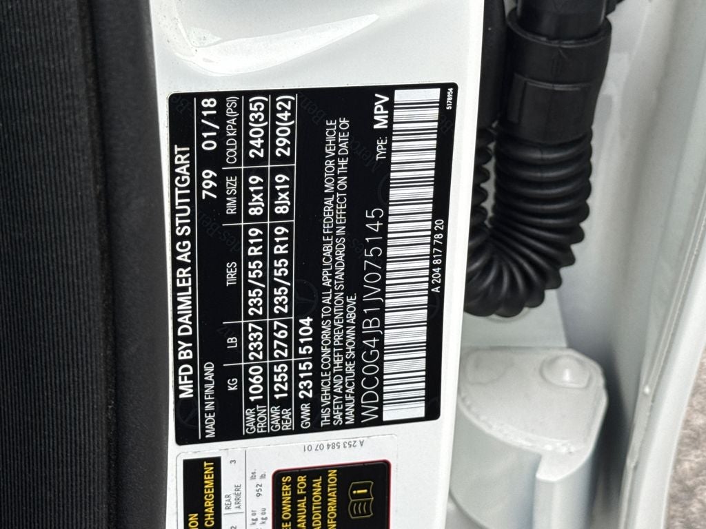 2018 Mercedes-Benz GLC GLC 300