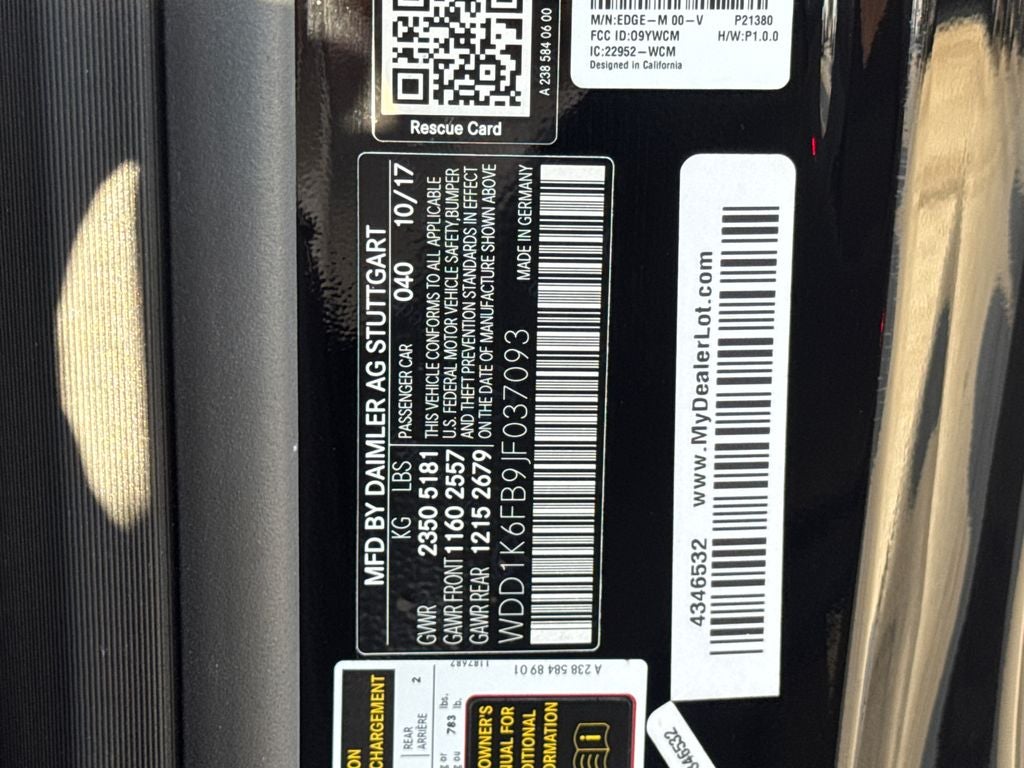 2018 Mercedes-Benz E-Class E 400