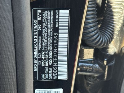 2019 Mercedes-Benz CLA CLA 250