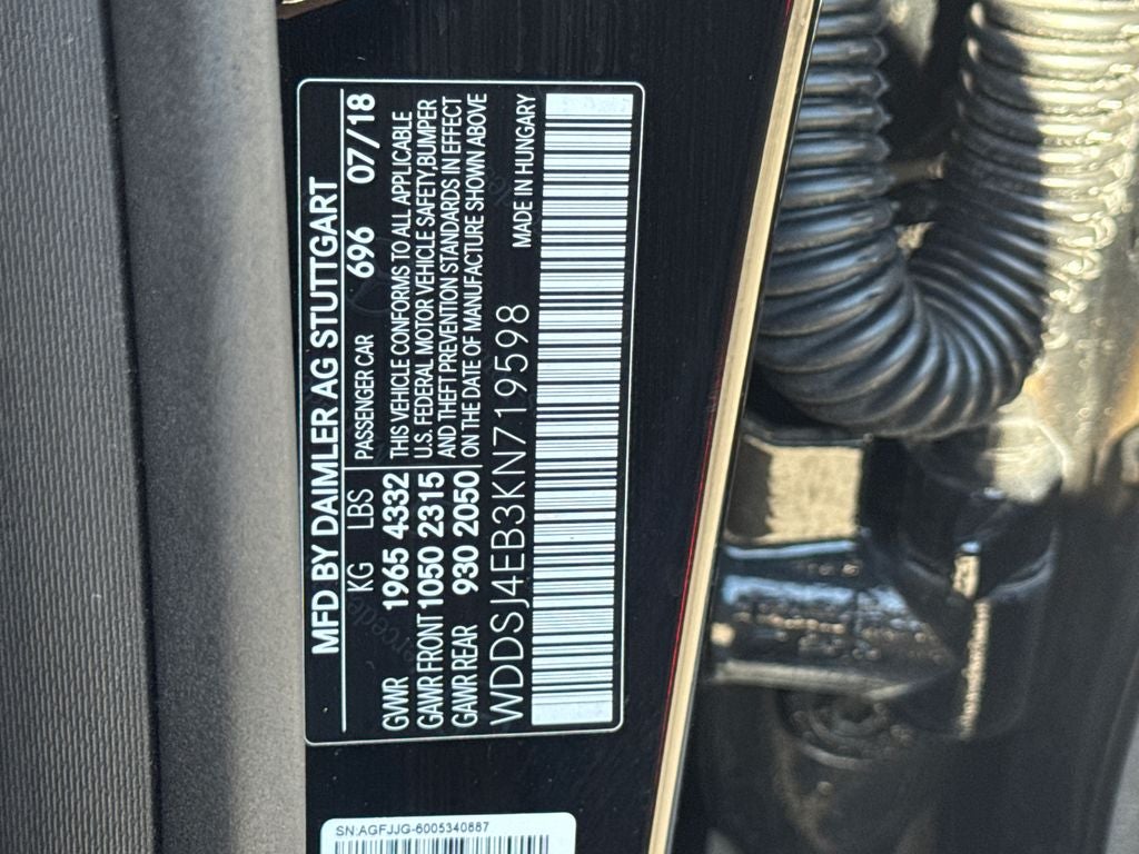 2019 Mercedes-Benz CLA CLA 250